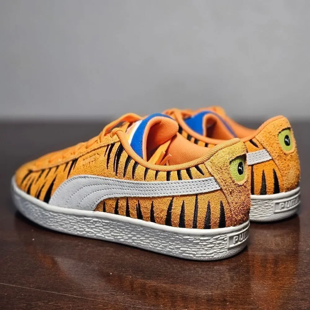 Puma Suede Frosted Flakes Tony The Tiger Shoes Stripes Youth 5.5 Big Kids New